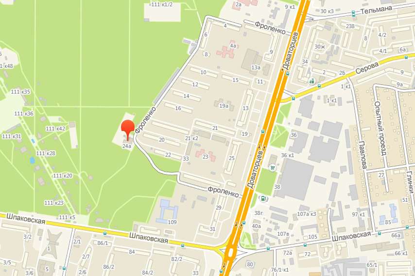 Переулок ленинский карта